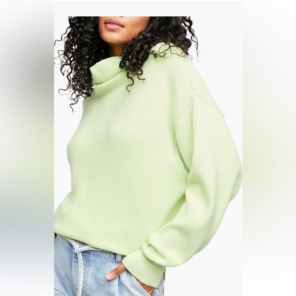 GREY Free People Softly Structured Knit Tunic